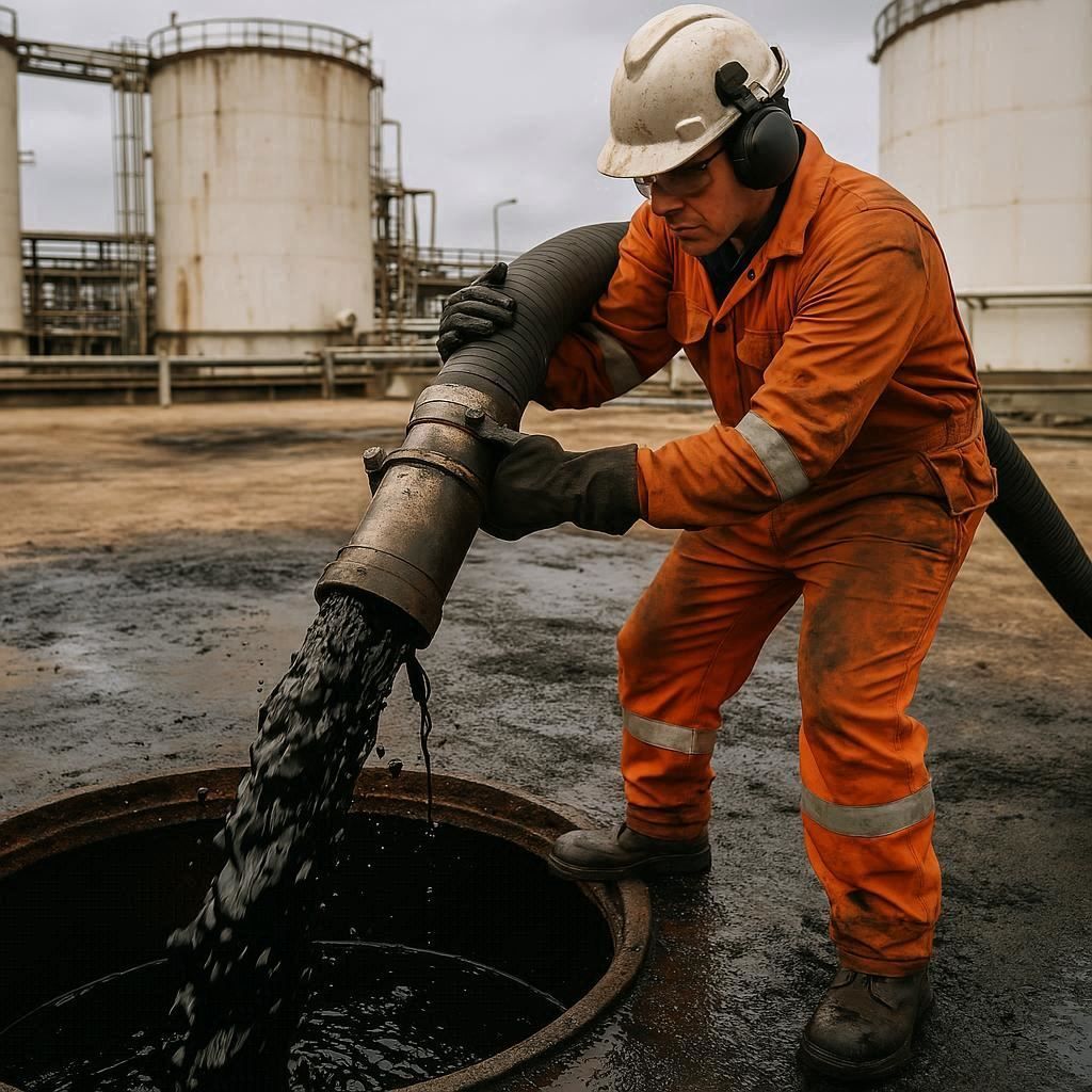 Откачка нефтепродуктов в Репине